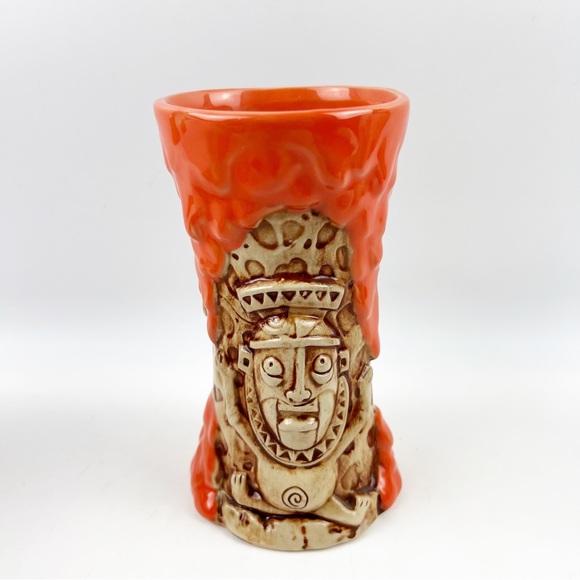 Disney Other - Walt Disney World Trader Sam's Grog Grotto Krakatoa Tiki Mug 2nd Edition EUC